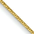 thumbnail image 1 of 14K Gold 1mm Octagonal Snake Chain 16", 1 of 5