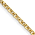 thumbnail image 1 of 14K Gold 2.4mm Cable Chain 18", 1 of 5
