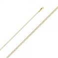 thumbnail image 1 of 14K Gold 2 mm Flat Mariner WP Chain :  22", 1 of 4