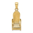 thumbnail image 1 of 14K Gold 3-D Beach Chair Charm, 1 of 4