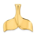 thumbnail image 1 of 14K Gold 3-D Polished Whale Tail Charm, 1 of 4