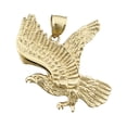 thumbnail image 1 of 14K Gold 38MM Flying Eagle Pendant, 1 of 5