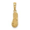thumbnail image 1 of 14K Gold 3D Hawaii Flip-Flop Pendant, 1 of 4