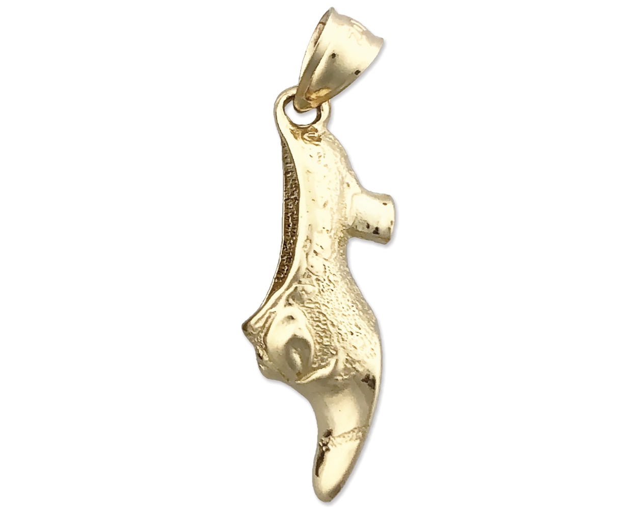 14K Gold 3D Ladies Shoe Charm