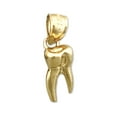 thumbnail image 1 of 14K Gold 3D Tooth Charm, 1 of 5