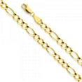 thumbnail image 1 of 14K Gold 5.6mm Figaro 3+1 Open Chain :  20", 1 of 4