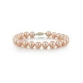 thumbnail image 1 of 14K Gold 7-8mm Peach Freshwater Cultured Pearl Bracelet - AAA Quality, 1 of 7