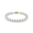thumbnail image 1 of 14K Gold 9.0-9.5mm Japanese Akoya Saltwater White Cultured Pearl Bracelet - AAA Quality, 1 of 8