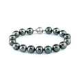 thumbnail image 1 of 14K Gold 9-10mm Tahitian South Sea Cultured Pearl Bracelet, 1 of 7