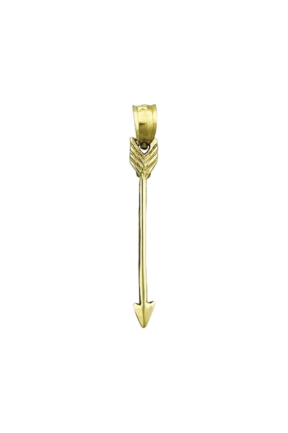 14K Gold Arrow Charm