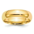 thumbnail image 1 of 14K Gold Comfort Fit Wedding Band Sz 5.5, 1 of 1