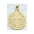 thumbnail image 1 of 14K Gold Confirmation Religious Medal - 1/2 inch in Solid 14K Yellow Gold, 1 of 1