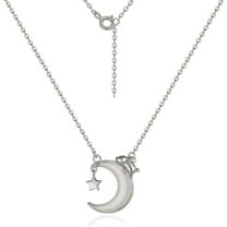 14K Gold Crescent Jade Necklace, Rabbit Jade Pendant Necklace, Women's Day, Birthday Gift for Wife, Girlfriend