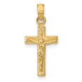 thumbnail image 1 of 14K Gold Crucifix Pendant, 1 of 4