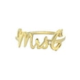 thumbnail image 1 of 14K Gold Cursive Initial Name Ring | Style #102, 1 of 3