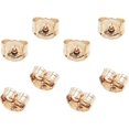 thumbnail image 1 of 14K Gold Earring Backs - 12 Piece Replacement Earring Backs for Stud Ear Rings 6 Pairs, 1 of 5