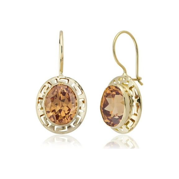 14K Gold Earrings, Gold Earrings, Champagne Color, Earlob Earrings, Surprise Gift, Gift For Her, Gift For Women, Gift For Mom, Birthday Gift