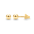 thumbnail image 1 of Kezef 14K Yellow Gold Filled Round Ball Stud Earrings for Women - 3mm, 1 of 8