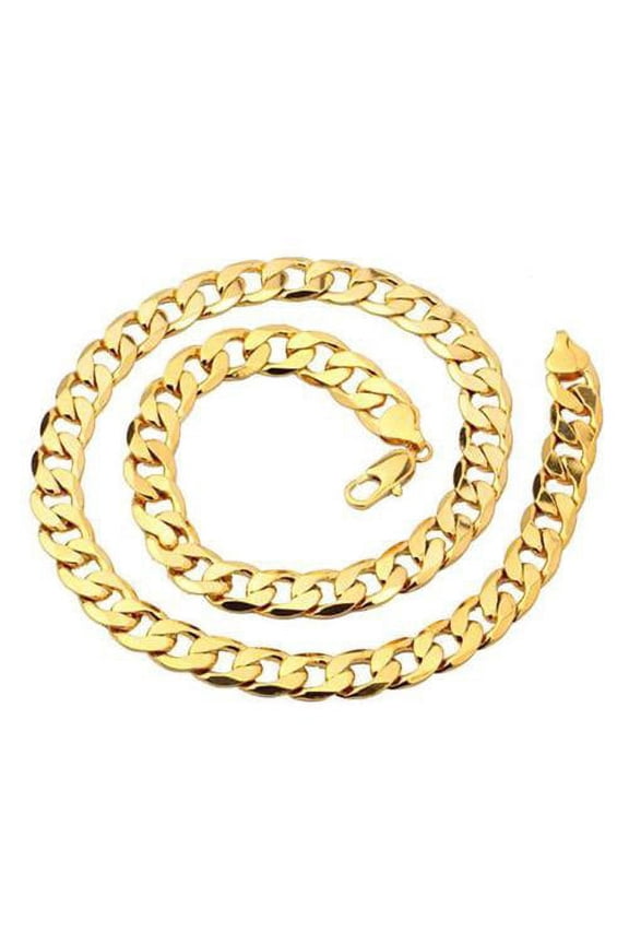 14K Gold Filled Thick Cuban Chain Unisex All ages