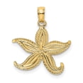 thumbnail image 1 of 14K Gold Flat Starfish Charm, 1 of 4