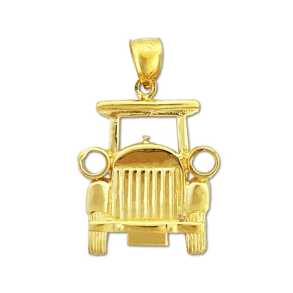 14K Gold Ford Model T Car Pendant