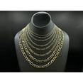 thumbnail image 1 of 14K Gold Handmade Italian Figaro Chain, 14kt Gold Chain, Real Gold Chain, 2mm 2.5mm 4.5mm 5mm 6mm 8mm Figaro Chain, Genuine 14K Gold Chain, 1 of 9