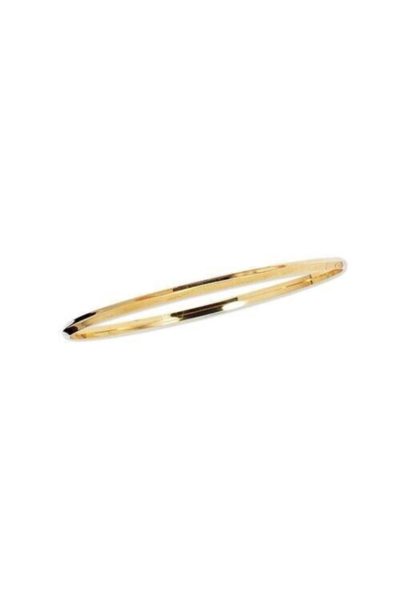 14K Gold Knife Edge Bangle