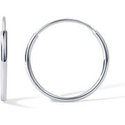 MOXUNLXJ 14K Gold Lightweight Infinity Sleeper Hoops | Thin Endless Infinity Huggie Hoop Earrings for Women | 14K Solid Gold & 14K Gold Plated Earrings - View Video for Easy Wearing Guide