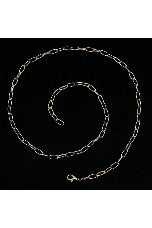 14K Gold Plated Link Chain 18 inch and 24 inch