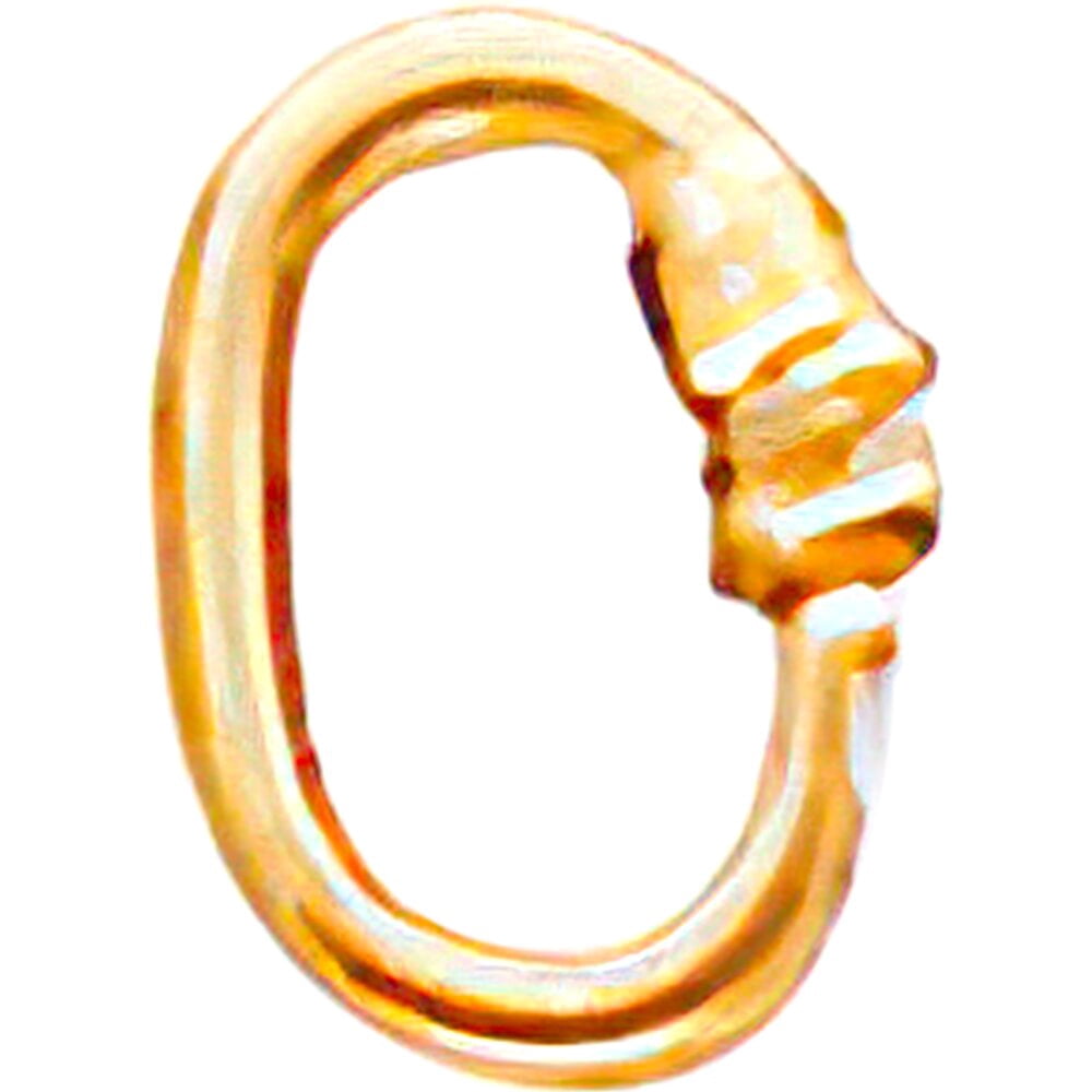 14K Gold Link Lock Jump Rings