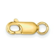 14K Gold Lobster Clasp W/Jump Ring 13.5Mm