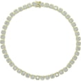 thumbnail image 1 of 14K Gold Over S925 Extravagant Iced Out 8mm Moissanite Cuban Link Chain, Statement Hip-Hop Cuban Necklace for a Bold Style Statement,Dad Gifts, 1 of 8