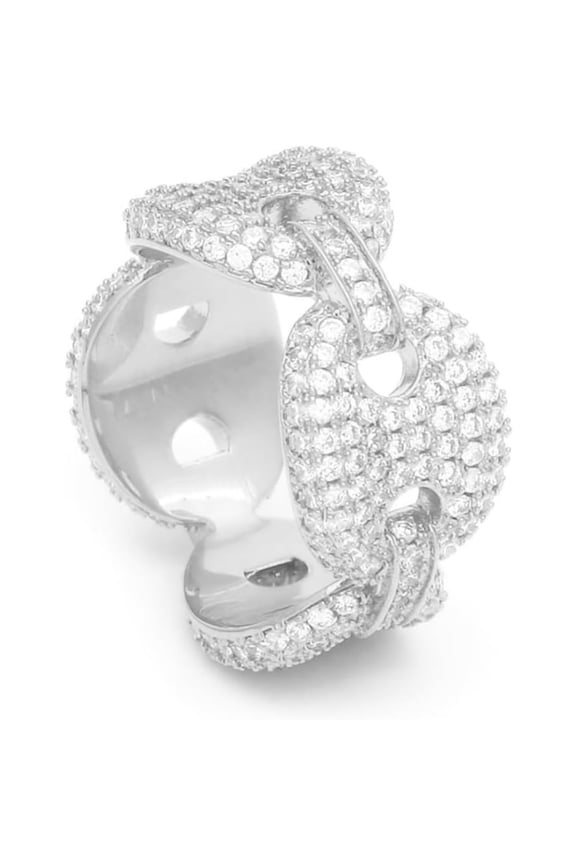 14K Gold Pig Nose-Shaped Moissanite Ring, Quirky and Elegant, Celebrate Individuality Gift for Him