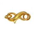 thumbnail image 1 of 14K Gold Plated 925 Silver Clasp Double Opening Lobster Claw Clasps Necklace Extender Bracelet Clasps and Closure for Jewelry Making Necklace Connector for DIY Jewelry Repair, 1 of 10