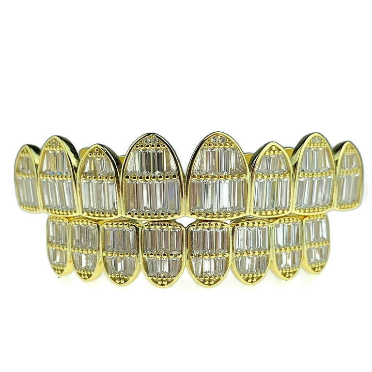 14K Gold 5X Layered Bugget 8 Teeth store