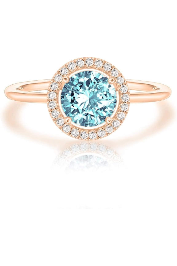 14K Gold Plated Crystal Birthstone Rings | Rings For Women