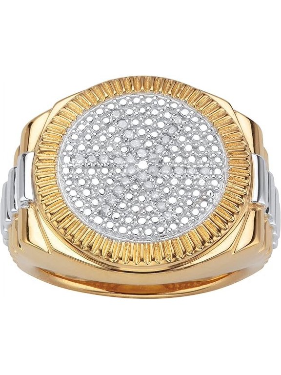14K Gold Plated Engagement Ring for Women | Oval Wedding Ring | Stylish Faux Engagement Ring