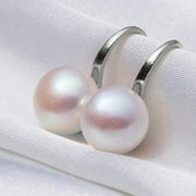 FESHIONN IOBI 14K Gold Plated Naked IOBI Pearl Bead Hook Earrings for Woman Special Occasion Bridal Birthday Holiday