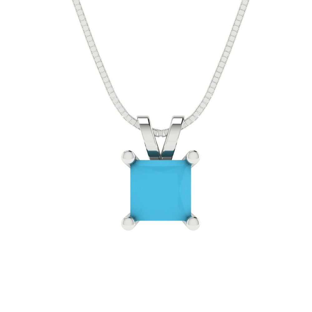 14K Gold Plated Pendant with 18