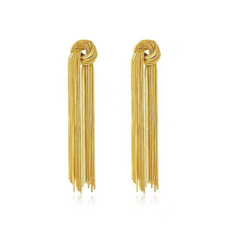 Sterling Silver Yellow Gold Plated Turquoise Bead Threader Earrings Sterling Silver Yellow Gold Plated Turquoise Bead Threader Earrings