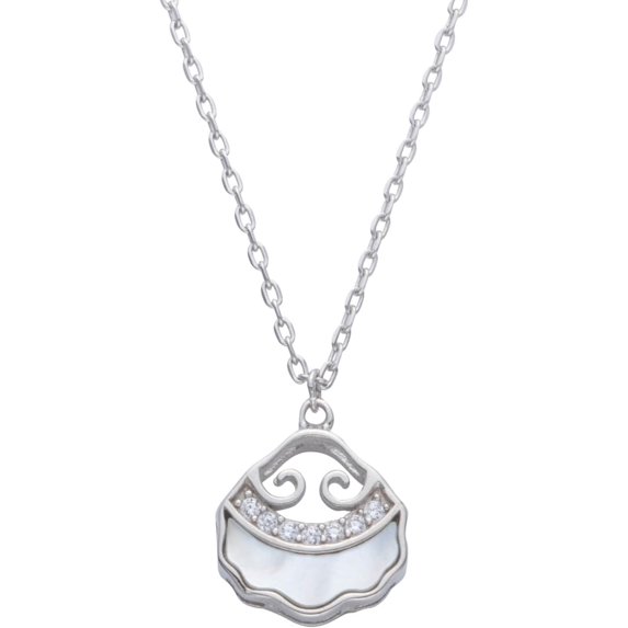 14K Gold Real Natural Jade Fortune Lock Necklace, Small Gold Lock Pendant, Elegant Jade Jewelry Gift for Her Good Luck