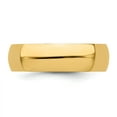 thumbnail image 1 of 14K Gold Round Wedding Band Sz 8, 1 of 3