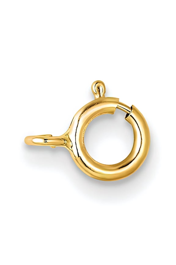 14K Gold Spring Ring Clasp Yg1700