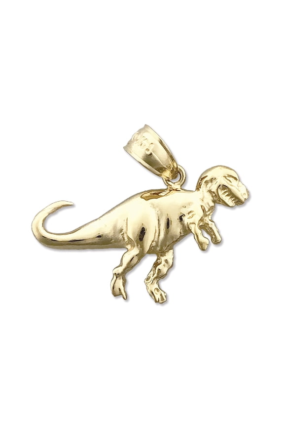 14K Gold T Rex Charm