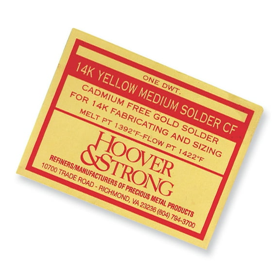 14K Gold Yellow Hard Cf Solder