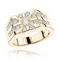 thumbnail image 1 of 14K Mens Natural 1.5 Ctw Diamond Dainty Ring (Yellow Gold Size 9), 1 of 2