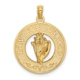 thumbnail image 1 of 14K PAWLEYS ISLAND Conch Shell Charm K7486, 1 of 4