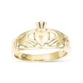 thumbnail image 1 of 14K Polished Ladies Claddagh Ring, 1 of 2