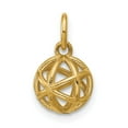 thumbnail image 1 of 14K Yellow Gold Polished Sphere Shape Pendant, 1 of 4