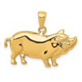 thumbnail image 1 of 14K Pot Belly Pig Pendant, 1 of 1